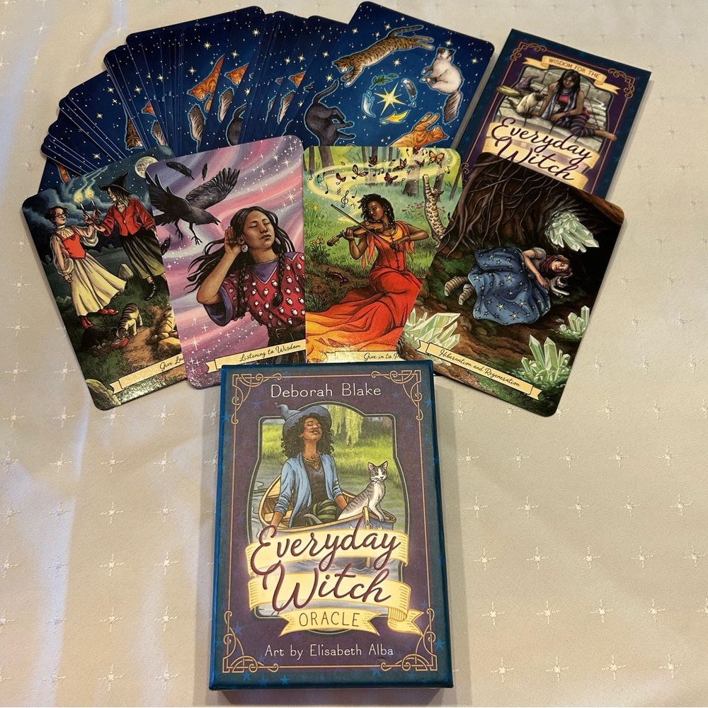 Wisdom of the Ordinary Witch Oracle Card Deck by Deborah Blake